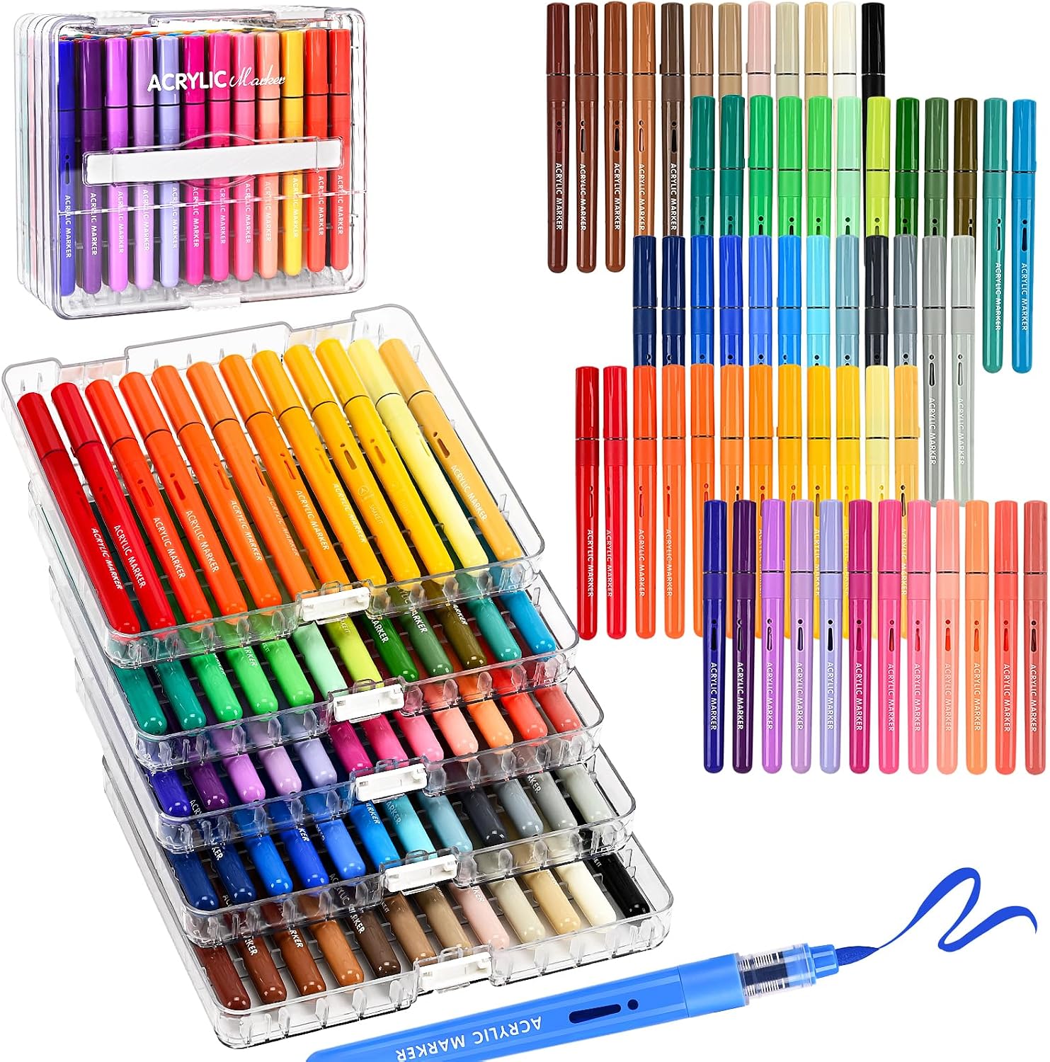 Copic Marker Classic - 아크릴 페인트 아트 마커 펜 12/36/60/84색