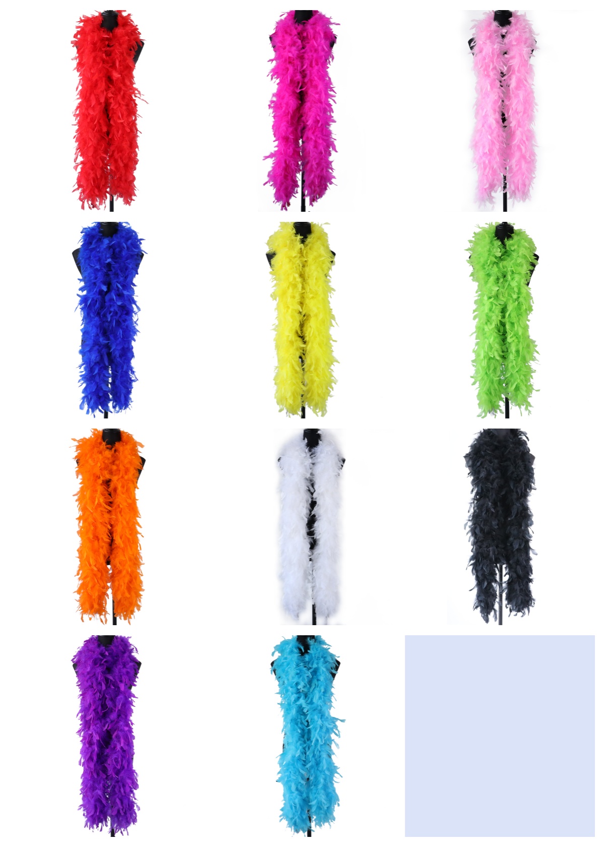 2m 90g 터키 깃털 보아 마라부 푹신한 프린지 트림 - Feather Trim Marabou 리뷰 및 가격