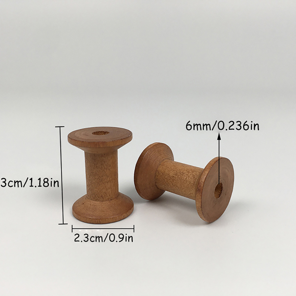 10/20개 미니 나무 보빈 빈 실 스풀 와인더, 끈, - Organza Ribbon Spool 리뷰 및 가격
