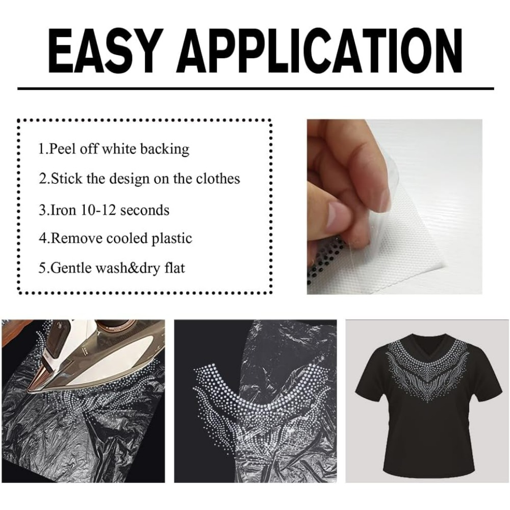 체육복 패턴 다리미로 붙이는 라인스톤 전사 11.7x8 - Hotfix Rhinestone Sheet 리뷰 및 가격