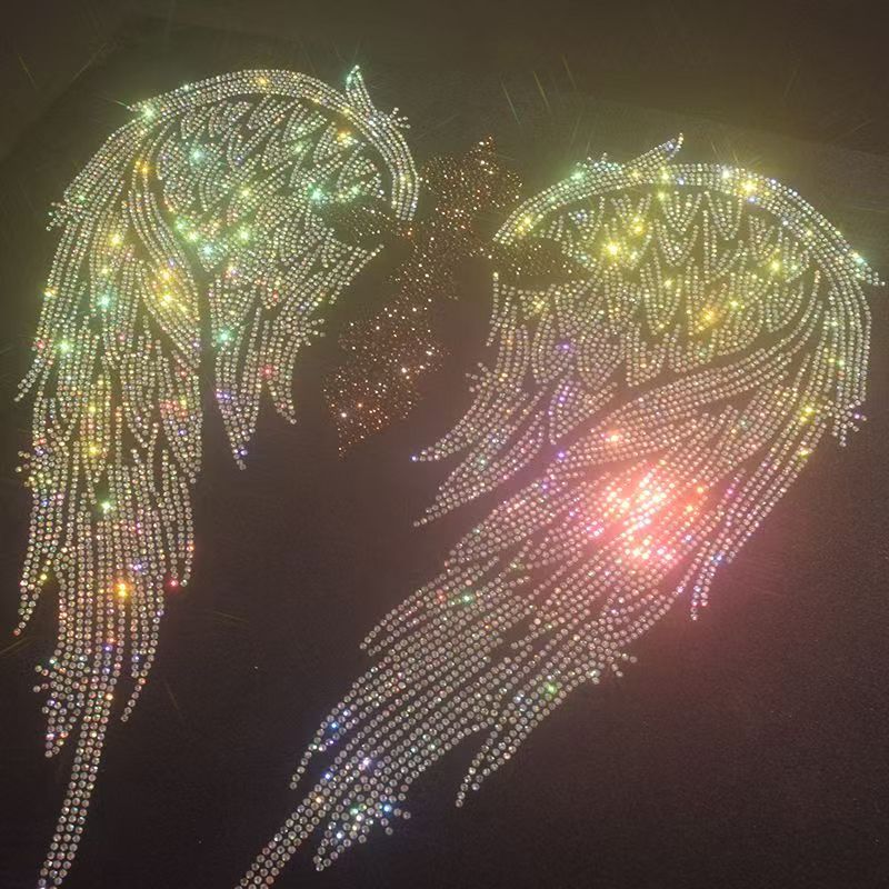 세련된 DIY 의류 스티커: 티셔츠/가방/재킷 장식용  - Hotfix Rhinestone Sheet 리뷰 및 가격