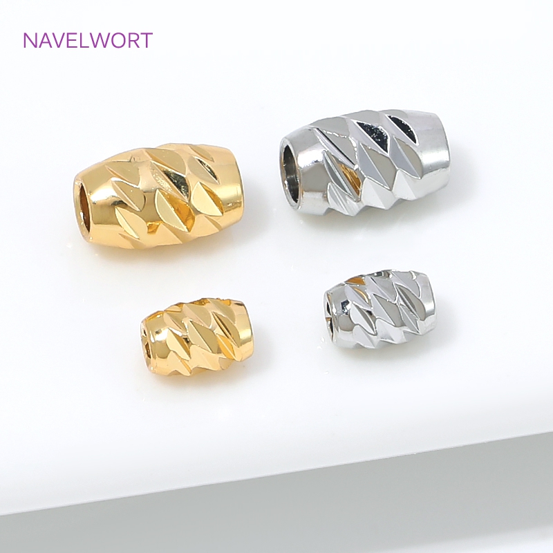 황동 4/6mm 스트라이프 스페이서 비즈 18K 금도금 - Embroidery Craft 리뷰 및 가격
